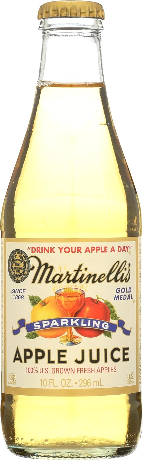 Martinelli Gold Medal's, 100% Sparkling Apple Juice, 10 oz