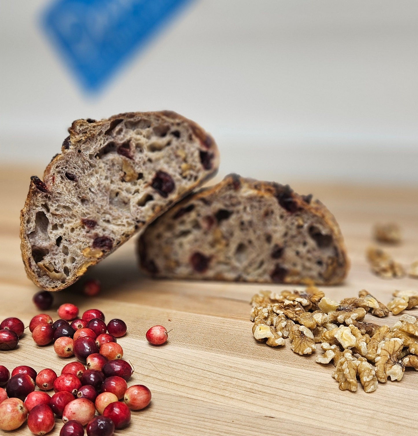 Walnut Cranberries Sourdough