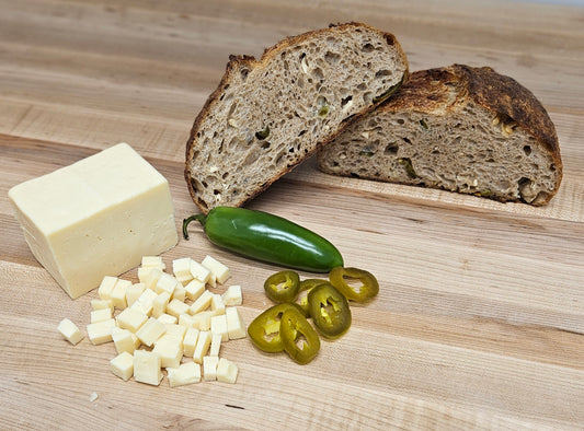 Jalapeño Cheddar Sourdough