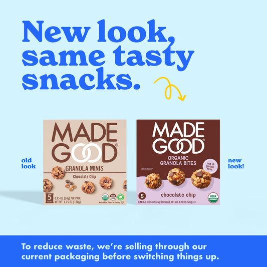 Made Good: Organic Granola Bites (Chocolate Chip)