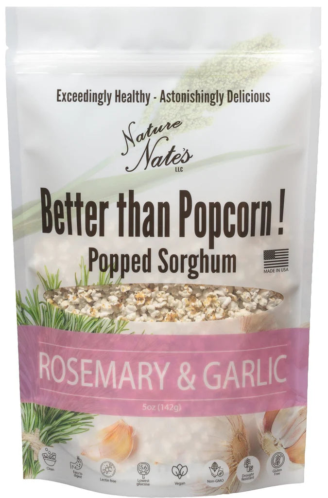 Popped Sorghum (Rosemary Garlic) SMALL