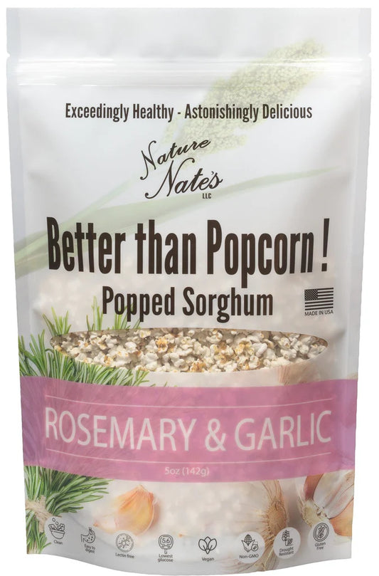 Popped Sorghum (Rosemary Garlic) SMALL